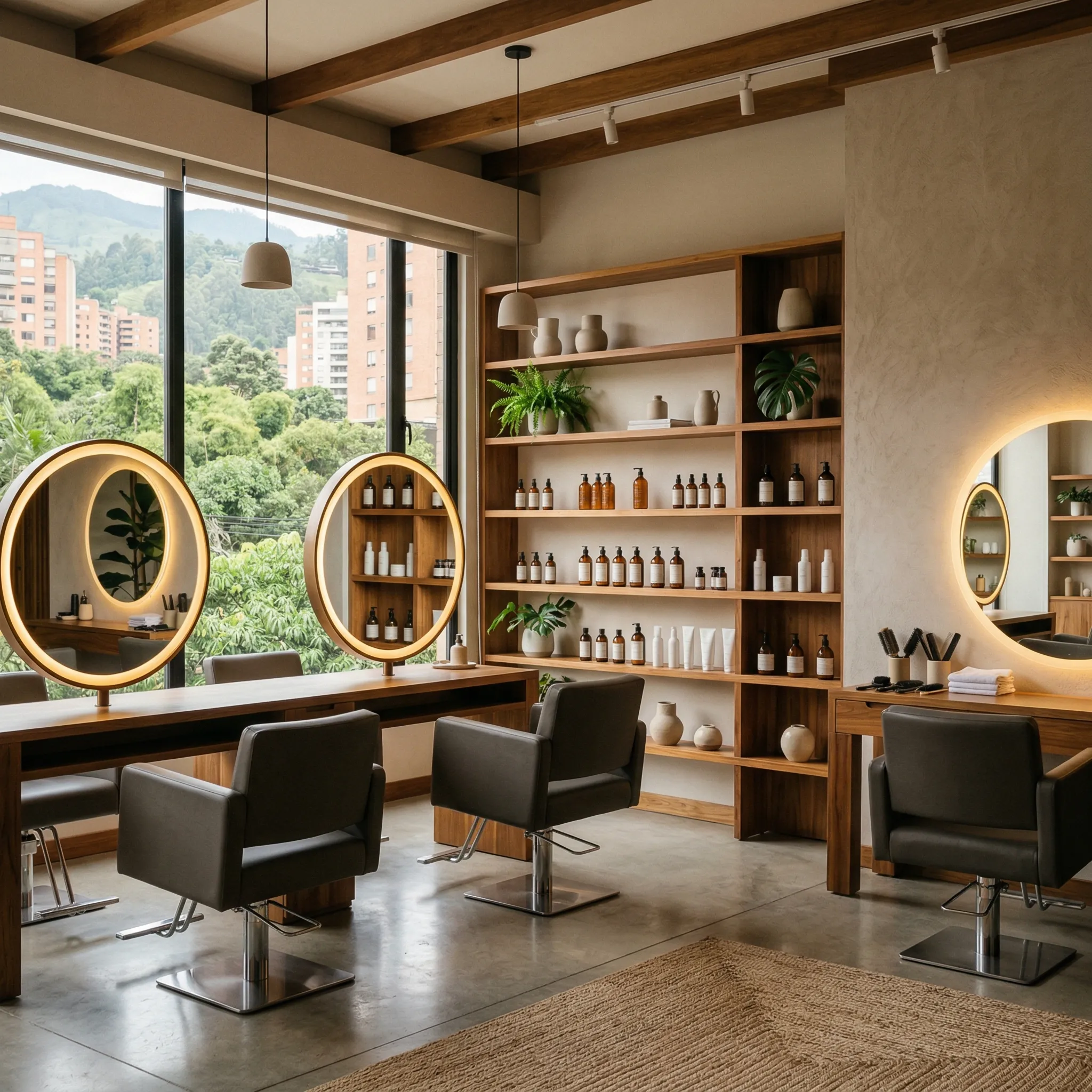 El salón de Cadiveu Alisados en Laureles, Medellín
